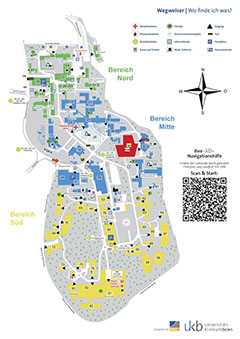 Geländeplan Venusberg-Campus